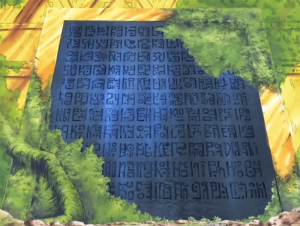 Os Poneglyphs, que contem textos escritos em uma lingua morta, contando o que aconteceu no século perdido, são proibidos de serem lidos pelo Gorousei.